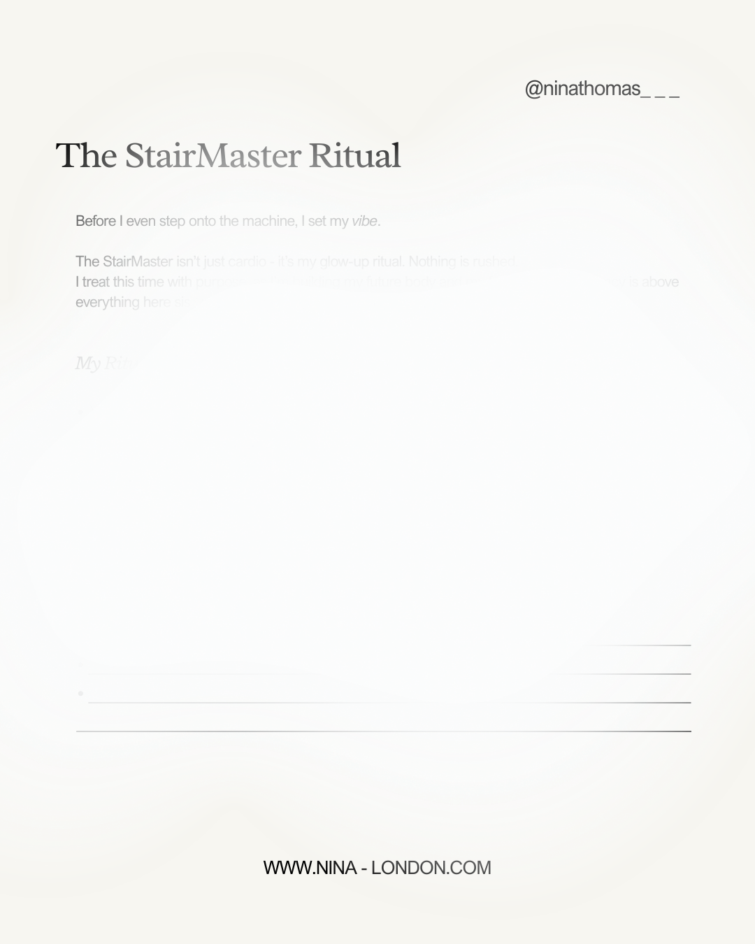 The StairMaster Sculpt™ | The 30-Day Waist & Glute Guide